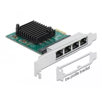 Delock PCI Express x1 kartica za 4 x Gigabit LAN Delock PCI Express x1 kartica za 4 x Gigabit LAN