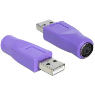 Adapter Delock USB Type-A moški > PS/2 ženska Adapter Delock USB Type-A moški > PS/2 ženska