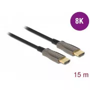 Delock Aktivni HDMI 8K 60 Hz Optični kabel 15 m