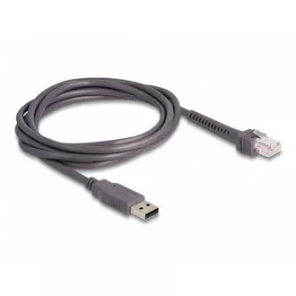 Delock RJ50 do USB 2.0 Type-A do čitalnika črtnih kod, 2 m Delock RJ50 do USB 2.0 Type-A do čitalnika črtnih kod, 2 m