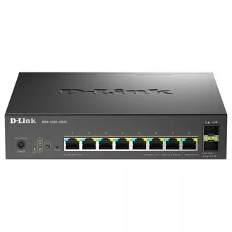 D-Link DMS-1250-10SPL - 8-portno večigabitno pametno upravljano stikalo