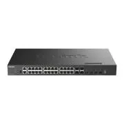 D-Link DXS-3410-32XY/E - upravljana stikala z možnostjo zlaganja 10G L3, 24*10GBASE-T   4*10G SFP    4*25G SFP28 Multi-Gigabit