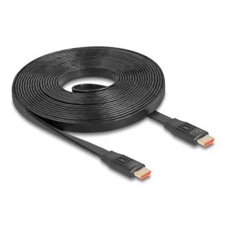 Delock Visokohitrostni ploščati kabel HDMI 48 Gb/s 8K 60 Hz 5 m