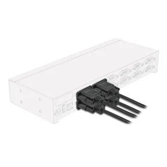 Delock serijski kabel z vmesnikom RS-232 D-Sub9, od vtičnice do vtičnice, dolžina 5 m