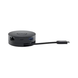 Dell Pro 7-v-1 USB-C potovalni hub – DA326 Dell Pro 7-v-1 USB-C potovalni hub – DA326