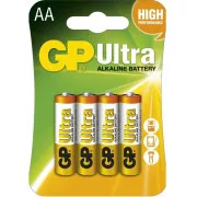 GP AA Ultra Alkaline (LR6) - 4 kosi