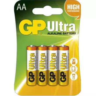 GP AA Ultra Alkaline (LR6) - 4 kosi GP AA Ultra Alkaline (LR6) - 4 kosi