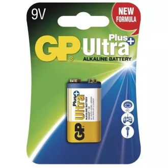 GP 9V Ultra Plus, alkalni (6LR61) - 1 kos