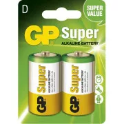 GP D Super Alkaline (LR20) - 2 kosa