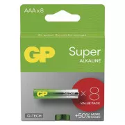 GP AAA Super Alkaline (LR03) - 8 kosov