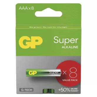 GP AAA Super Alkaline (LR03) - 8 kosov