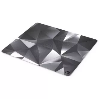 Endorfy Crystal Black L Podloga za miško, igralna, 450 × 400 × 3 mm, vodoodporna, črna