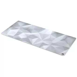 Endorfy Crystal Onyx White XL Podloga za miško, igralna, 900 × 400 × 3 mm, vodoodporna, bela