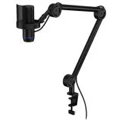Endorfy Solum 2 Boom Arm, mikrofon, kondenzatorski, kardioidni, ročaj, pop-up filter, izklop z dotikom, LED-indikator,