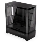 Endorfy Aquarius 8000 Flex, ohišje, E-ATX, 2× USB 3.0, 1× USB-C, panoramsko, zaobljeno steklo, črno