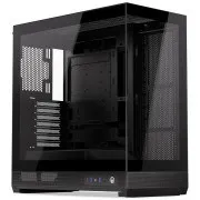 Endorfy Fishtank 6000 Flex, ohišje, E-ATX, 2× USB 3.0, 1× USB-C, panoramski, steklena stranska stena in sprednja plošča, ozko, črno