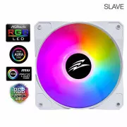 EVOLVEO 12FSW ventilator 120mm, ARGB, bel okvir, podrejen