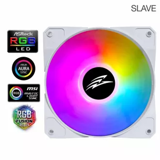 EVOLVEO 12FSW ventilator 120mm, ARGB, bel okvir, podrejen