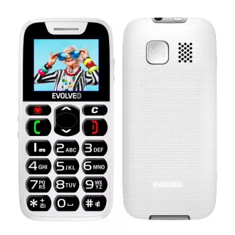 EVOLVEO EasyPhone, telefon za starejše s stojalom za polnjenje, 1,8