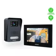 EVOLVEO DoorPhone AP1-2 žični videotelefon z aplikacijo črn