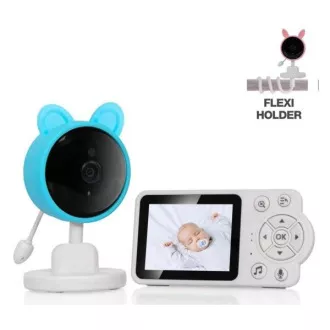 EVOLVEO Baby Monitor N3 video otroški monitor, modri