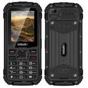 EVOLVEO StrongPhone Q1, vodoodporen vzdržljiv telefon z dvema karticama SIM, črn