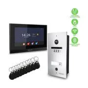 EVOLVEO DoorPhone ID-1, 2-žični videofon z RFID, bralnikom prstnih odtisov in podporo za kamere ONVIF