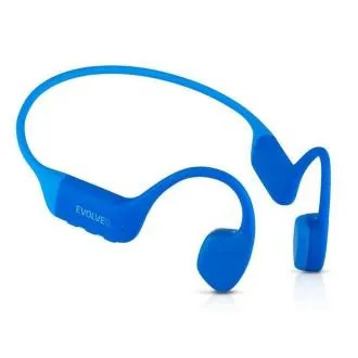 EVOLVEO BoneMax, brezžične slušalke za ličnice, MP3 32 GB, IPX8, modre EVOLVEO BoneMax, brezžične slušalke za ličnice, MP3 32 GB, IPX8, modre