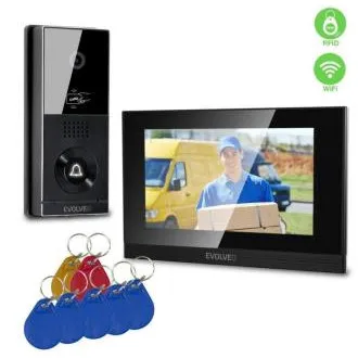 EVOLVEO DoorPhone AHD7 Plus – hišni videotelefon s čipskim odklepanjem in mobilno aplikacijo EVOLVEO DoorPhone AHD7 Plus – hišni videotelefon s čipskim odklepanjem in mobilno aplikacijo