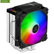 EVOLVEO QuietCool5, hladilnik za procesor, 6 toplotnih cevi, črn