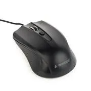 Miška Gembird MUS-4B-01L, USB, optična, črna, kabel 1,8 m
