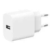 Polnilec Gembird USB-A 2,4A, bel