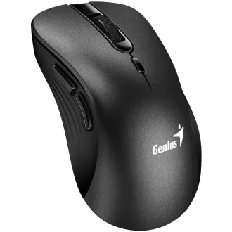 Genius Ergo 8100S Miška, brezžična, ergonomska, optična, 1600DPI, 6 gumbov, USB, črna