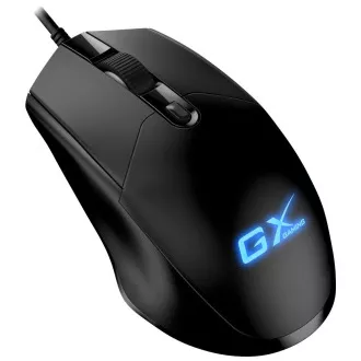 Genius GX GAMING Scorpion M300 miška, igralna, žična, optična, 800-2400DPI, 4 gumbi, RGB osvetlitev, USB, črna