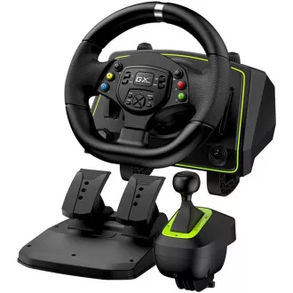 Genius GX Gaming SpeedMaster X2, volan, pedala, prestavna ročica, za PC, PS3, PS4, PS5*, Xbox One, Xbox Series X in Xbox 360