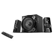 Genius SW-2.1 1850BT, Zvočniki, 2.1, 50 W, Bluetooth, RCA, daljinski upravljalnik, črni