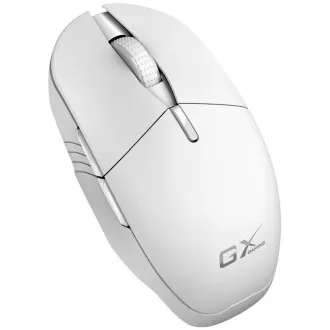 Genius GX GAMING Scorpion M8250 AI, Miška, brezžična, optična, 3200DPI, 6 gumbov, BT, 2,4 GHz, USB-C, 7 podbarv, Copilot, bela