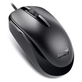 Genius DX-120 Miška, žična, optična, 1200DPI, 3 gumbi, USB-C, črna