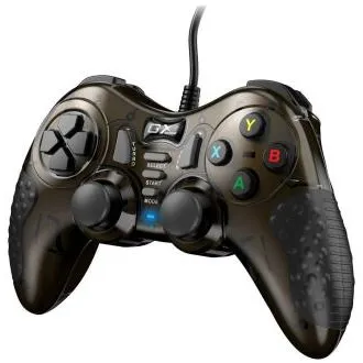 Genius GX Gaming GX-19UV, igralna palica, žična, z vibracijami, za PC, PS3 in PS4, USB, črno-rjava Genius GX Gaming GX-19UV, igralna palica, žična, z vibracijami, za PC, PS3 in PS4, USB, črno-rjava