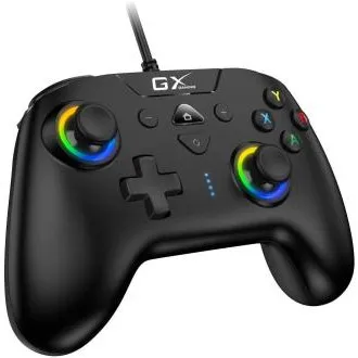 Genius GX Gaming GX-23UV, igralna palica, žična, dvojna vibracija, za PC, Switch, Switch Lite, PS4, PS3, Android, USB, črna Genius GX Gaming GX-23UV, igralna palica, žična, dvojna vibracija, za PC, Switch, Switch Lite, PS4, PS3, Android, USB, črna