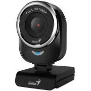 Genius QCam 6000, spletna kamera, Full HD 1080p, mikrofon, USB-C, USB-A, črna
