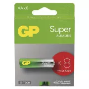 GP AA Super, alkalni (LR6) - 8 kosov