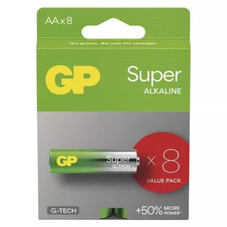 GP AA Super, alkalni (LR6) - 8 kosov