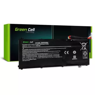 Zelena baterija AC14A8L AC15B7L za Acer Aspire Nitro V15 VN7-571G VN7-572G VN7-591G VN7-592G in V17 VN7-791G VN7-792G