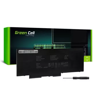 Zelena celica baterije 93FTF GJKNX za Dell Latitude 5280 5290 5480 5490 5491 5495 5580 5590 5591 Precision 3520 3530