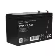 Baterija Green Cell AGM VRLA 12V 7Ah brez vzdrževanja za enote UPS