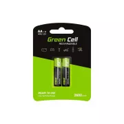 Zelene celice za polnjenje 2x AA HR6 2600mAh