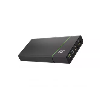 Green Cell Power Bank GC PowerPlay Ultra 26800mAh 128W 4-portna za prenosni računalnik, MacBook, iPad, iPhone, Nintendo Switch in mor