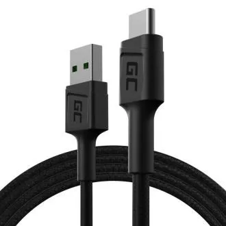 Green Cell kabel GC PowerStream USB-A – USB-C 120 cm Ultra Charge, QC 3.0