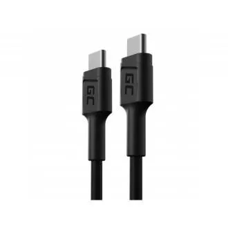Green Cell kabel PowerStream USB-C – USB-C 30 cm, hitro polnjenje Power Delivery (60 W), Ultra Charge, QC 3.0 Green Cell kabel PowerStream USB-C – USB-C 30 cm, hitro polnjenje Power Delivery (60 W), Ultra Charge, QC 3.0